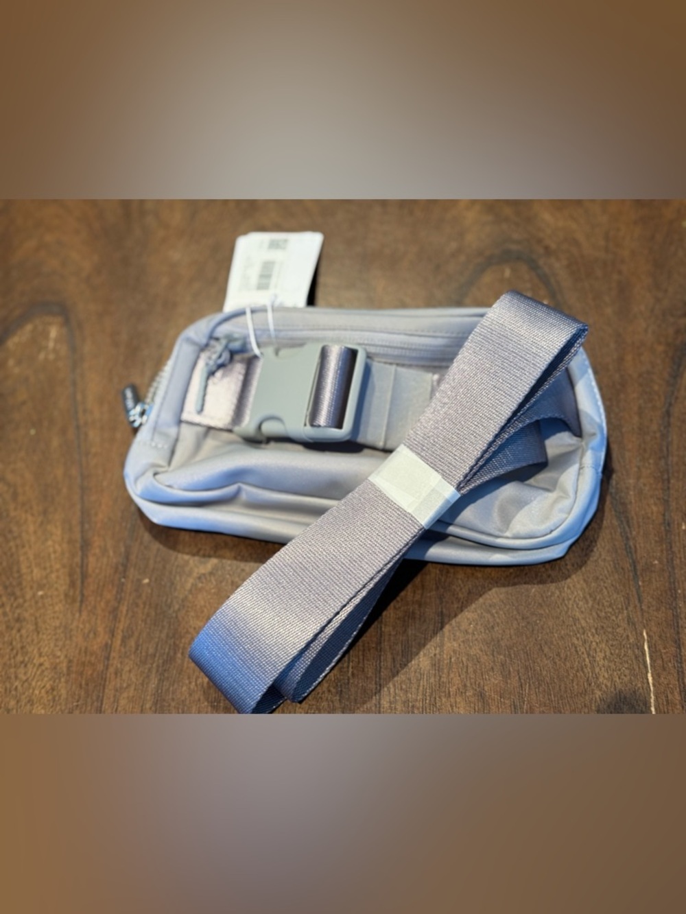 Lululemon NWT Light blue/ grey Crossbody Pouch - Picture 2 of 5